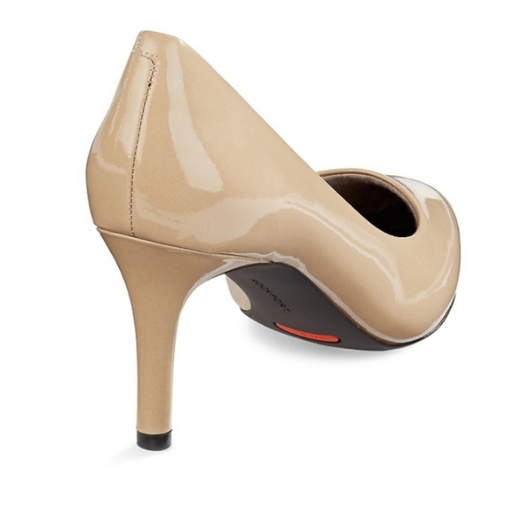 Rockport Total Motion Patent Leather Pumps - Picture 2 of 16